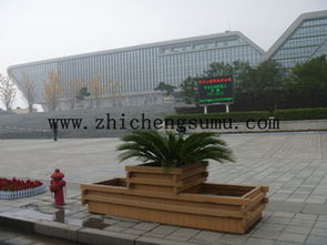 玻璃鋼花盆與木塑花箱 志誠木塑的專業園林產品生產